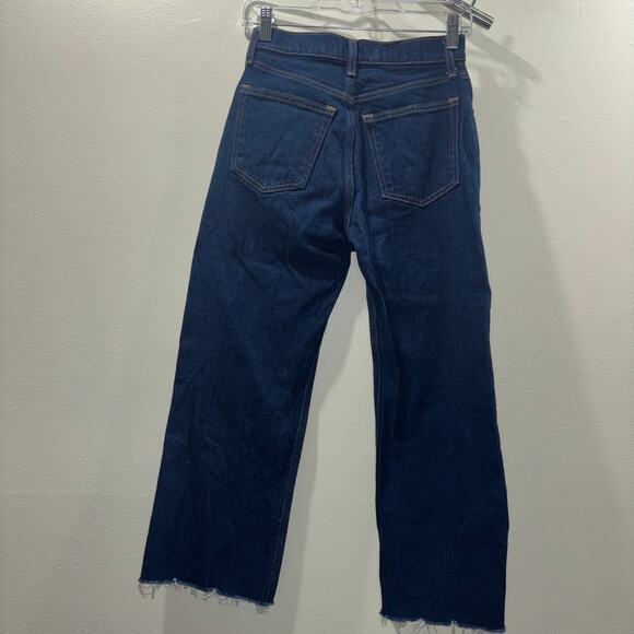 Abercrombie & Fitch The ‘90s Relaxed High Rise Jeans - Dark Wash - Size 24 - Picture 8 of 15